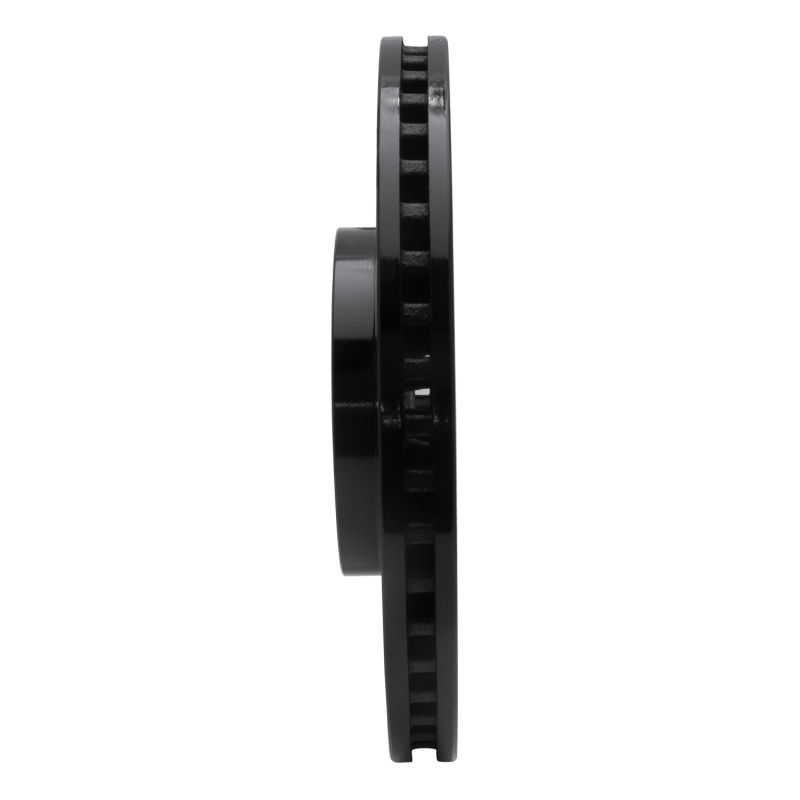Hyundai Santa Fe XL Brake Rotor (1) - Front Left - DFC - Drilled & Slotted - Black - `13-`20