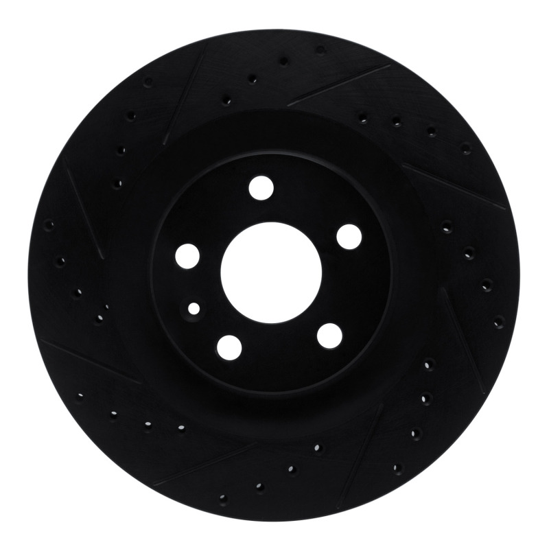 Volvo V90 Cross Country Brake Rotor (1) - Rear Left - DFC - Drill & Slot - Black - `16-`26 Volvo V90 Cross Country Brake Rotor (1) - Rear Left - DFC - Drill & Slot - Black - `16-`26