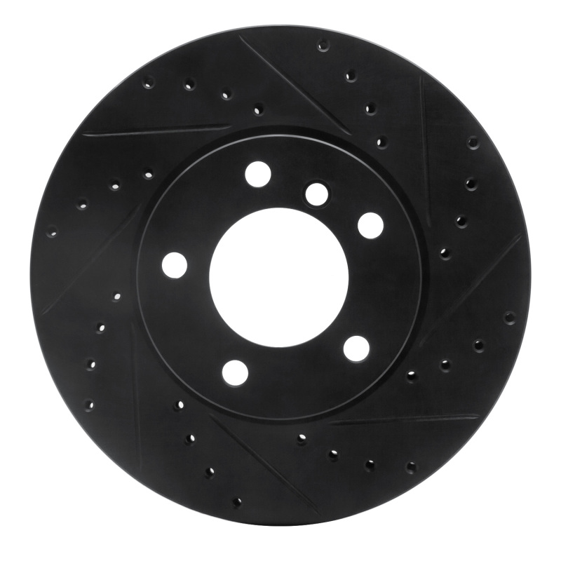 BMW 325I Brake Rotor (1) - Front Right - DFC - Drilled & Slotted - Black - `06-`13 BMW 325I Brake Rotor (1) - Front Right - DFC - Drilled & Slotted - Black - `06-`13