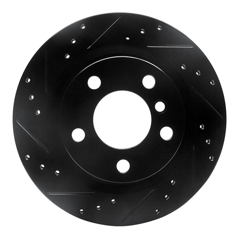 BMW 428i Brake Rotor (1) - Rear Left - DFC - Drilled & Slotted - Black - `06-`21 BMW 428i Brake Rotor (1) - Rear Left - DFC - Drilled & Slotted - Black - `06-`21