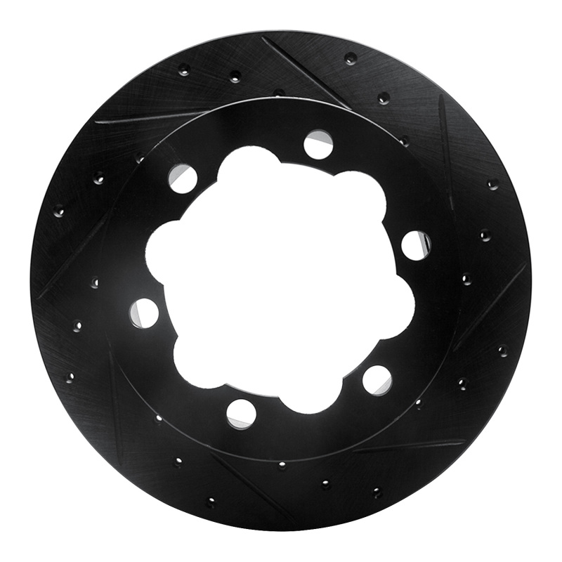 Dodge Sprinter 3500 Brake Rotor (1) - Rear Right - DFC - Drilled & Slotted - Black - `02-`06