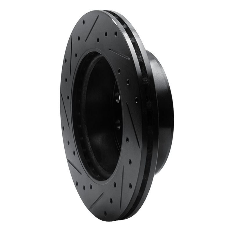 Dodge Sprinter 2500 Brake Rotor (1) - Front Right - DFC - Drilled & Slotted - Black - `02-`06