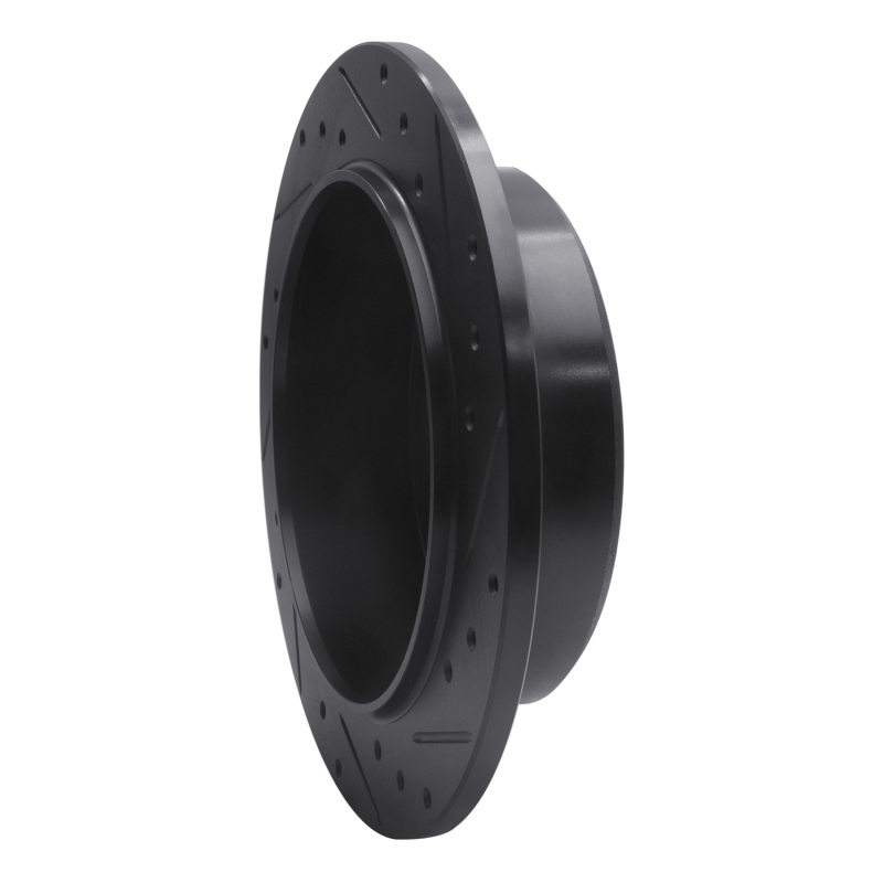Dodge Nitro Brake Rotor (1) - Rear Left - DFC - Drilled & Slotted - Black - `07-`12