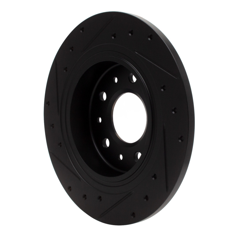 Buick Envista Brake Rotor (1) - Rear Right - DFC - Drilled & Slotted - Black - `16-`25