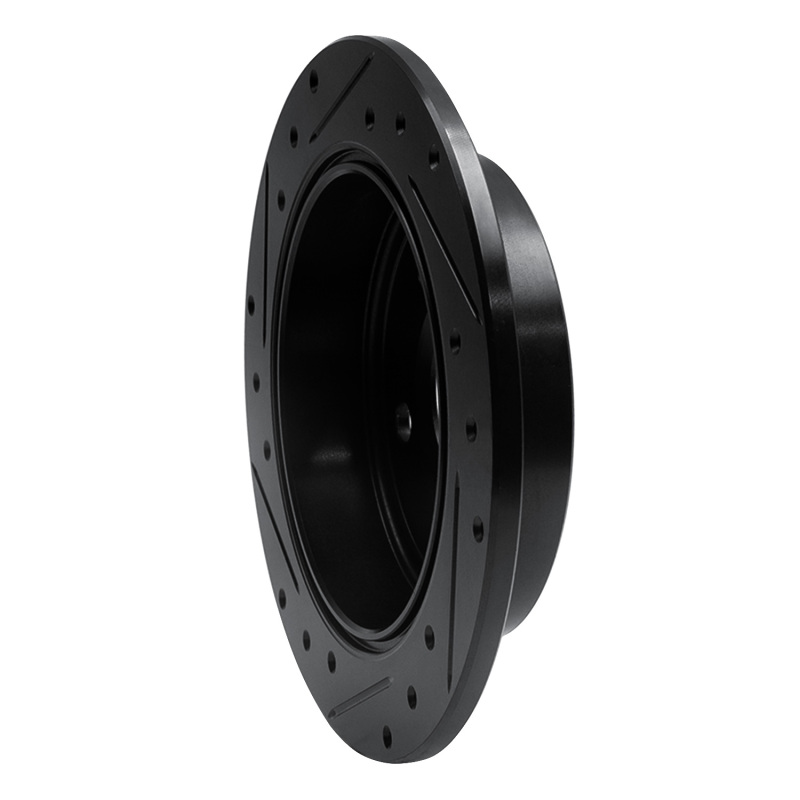 Buick Regal Brake Rotor (1) - Rear Right - DFC - Drilled & Slotted - Black - `97-`05