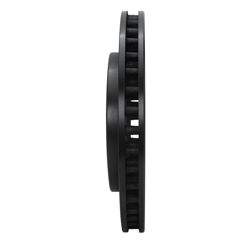 Ford F-250 Brake Rotor (1) - Front Right - DFC - Drilled & Slotted - Black - `97-`04