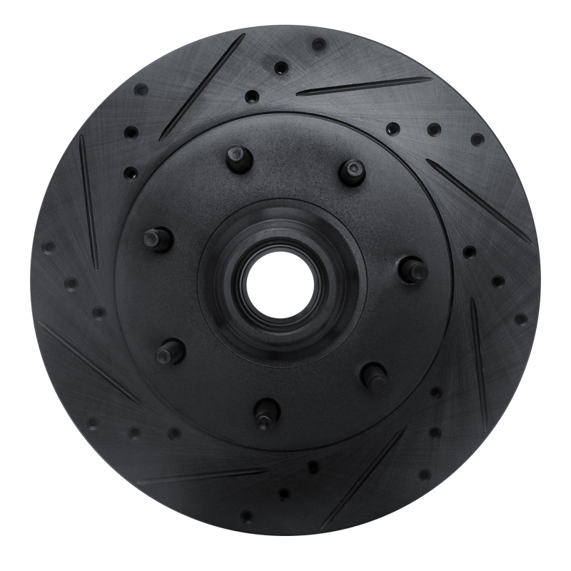 Ford F-150 Brake Rotor (1) - Front Left - DFC - Drilled & Slotted - Black - `97-`02 Ford F-150 Brake Rotor (1) - Front Left - DFC - Drilled & Slotted - Black - `97-`02