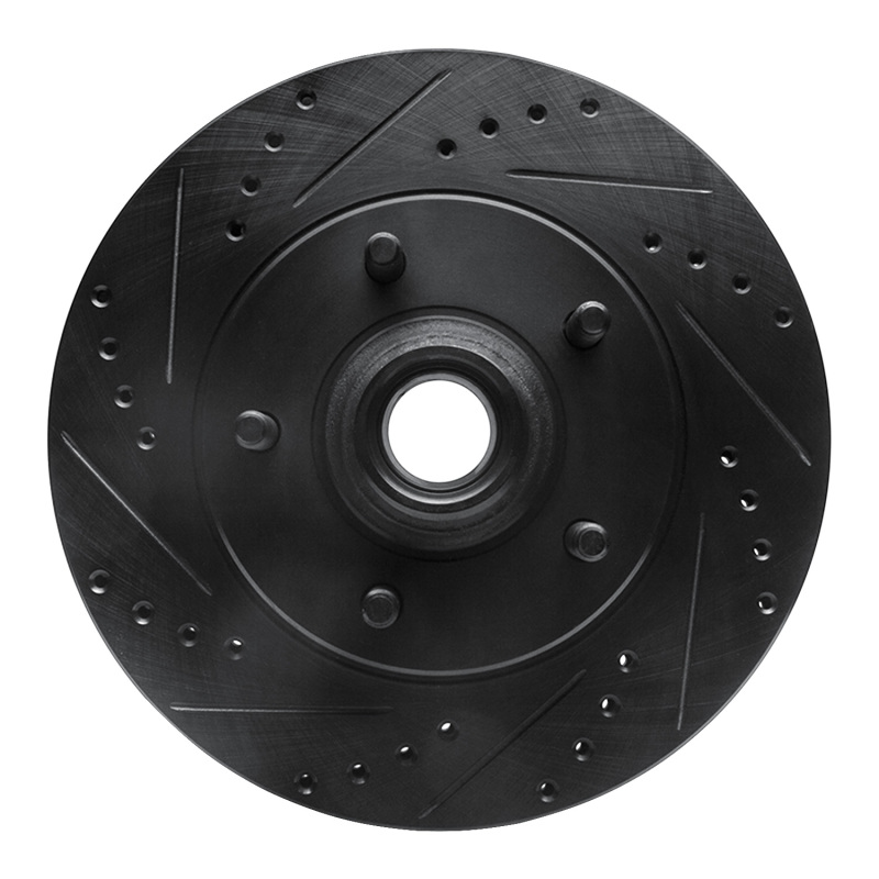 Ford F-150 Brake Rotor (1) - Front Left - DFC - Drilled & Slotted - Black - `00-`04 Ford F-150 Brake Rotor (1) - Front Left - DFC - Drilled & Slotted - Black - `00-`04