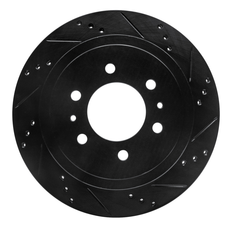 Ford F-150 Brake Rotor(s) (1) - Rear Right - DFC - Drilled & Slotted - Black - `04-`11 Ford F-150 Brake Rotor(s) (1) - Rear Right - DFC - Drilled & Slotted - Black - `04-`11