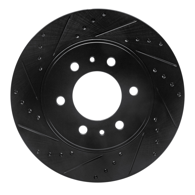 Ford F-150 Brake Rotor (1) - Front Left - DFC - Drilled & Slotted - Black - 2009 Ford F-150 Brake Rotor (1) - Front Left - DFC - Drilled & Slotted - Black - 2009