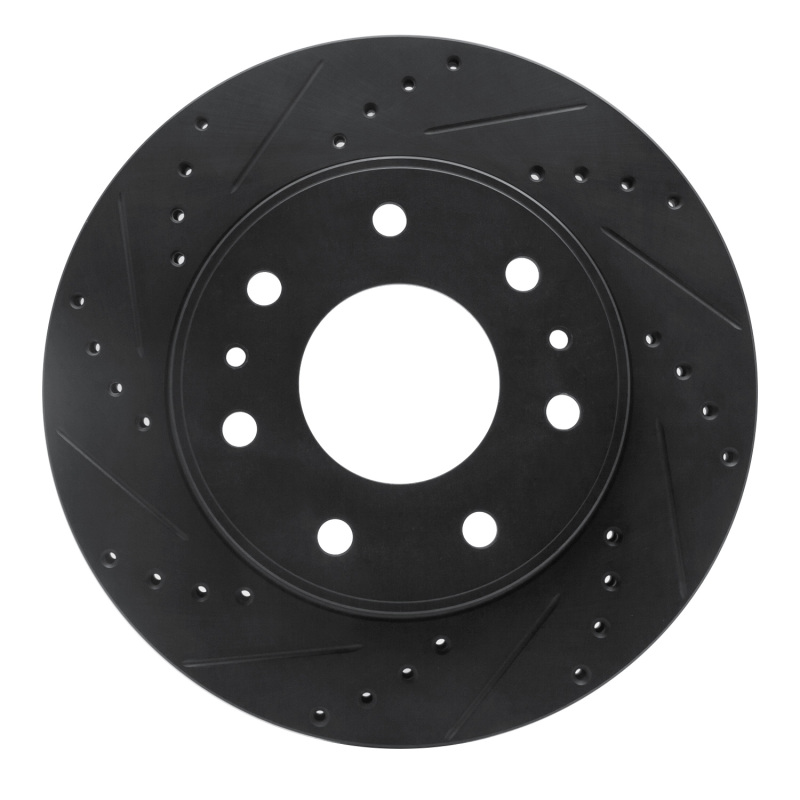 Ford F-150 Brake Rotor (1) - Front Left - DFC - Drilled & Slotted - Black - 2009 Ford F-150 Brake Rotor (1) - Front Left - DFC - Drilled & Slotted - Black - 2009