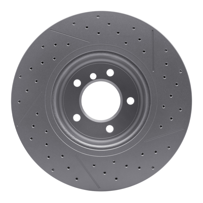 BMW 135IS Brake Rotor (1) - Front - DFC - GeoSPEC Drilled & Slotted - 2013