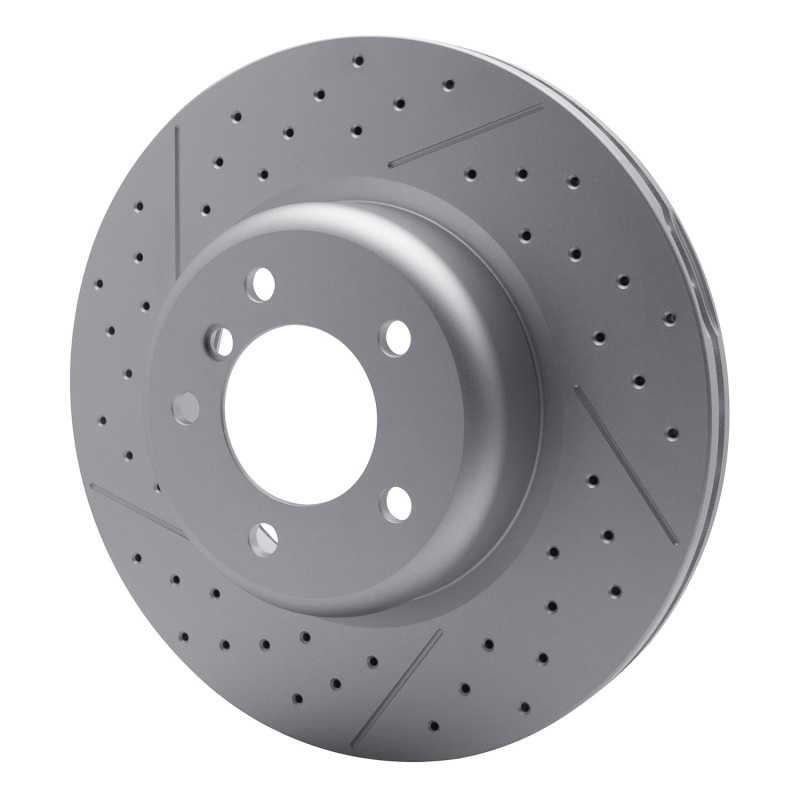 BMW 135IS Brake Rotor (1) - Front - DFC - GeoSPEC Drilled & Slotted - 2013