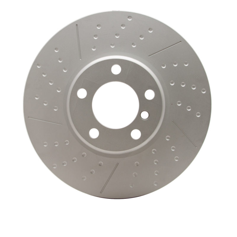 BMW 340i xDrive Brake Rotor (1) - Front - DFC - GeoSPEC Coated Rotor - Dimpled and Slotted - `12-`21