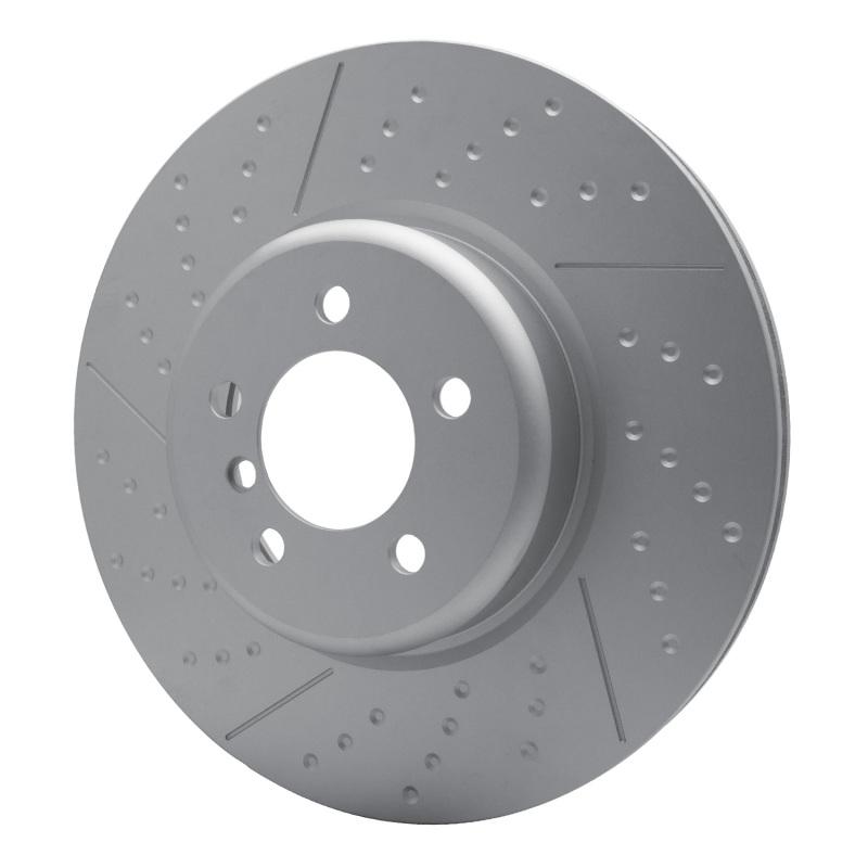 BMW 440I Brake Rotor (1) - Front - DFC - Dimpled and Slotted GeoSPEC Coated - `13-`20