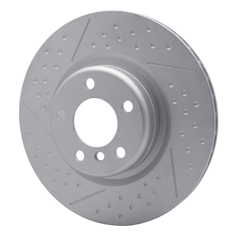BMW 230i Brake Rotors (1) - Rear - DFC - GeoSPEC Coated, Dimpled and Slotted - `12-`20
