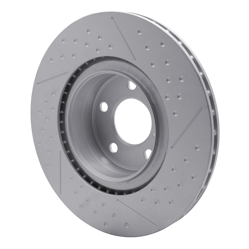 BMW 230i Brake Rotors (1) - Rear - DFC - GeoSPEC Coated, Dimpled and Slotted - `12-`20