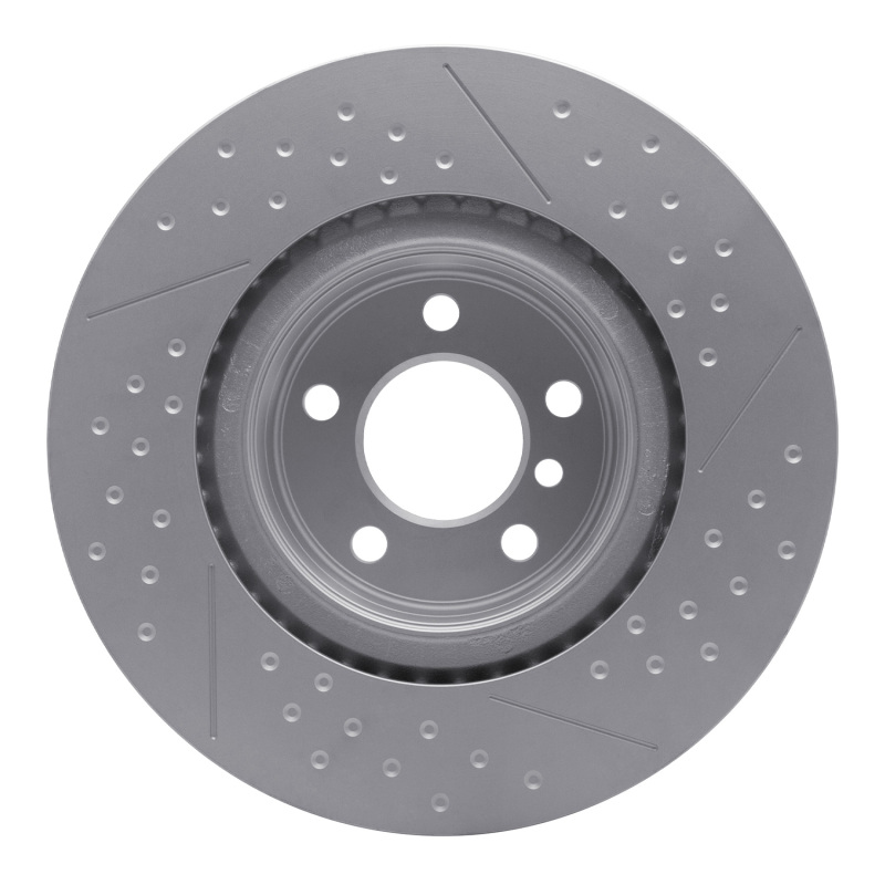 BMW 230i Brake Rotors (1) - Rear - DFC - GeoSPEC Coated, Dimpled and Slotted - `12-`20