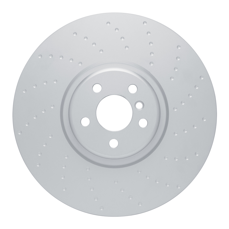 BMW X5 Brake Rotor (1) - Right Front - DFC - GeoSPEC Coated Rotor - Dimpled - `19-`22