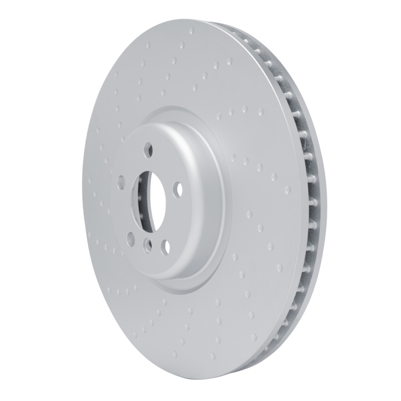 BMW 840i xDrive Gran Coupe Brake Rotor (1) - Front - DFC - GeoSPEC Coated - Dimpled - `19-`22