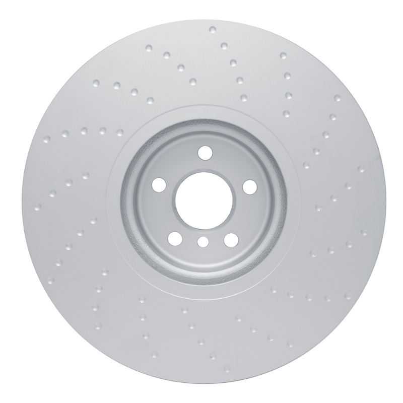 BMW 840i xDrive Gran Coupe Brake Rotor (1) - Front - DFC - GeoSPEC Coated - Dimpled - `19-`22