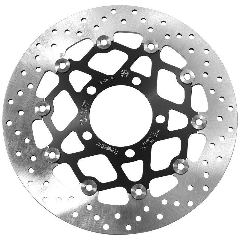 Chrysler 200 Brake Pads + Rotors - Front - DFC - Plain Rotors + 4000 HybriDynamic Pads - `13-`16