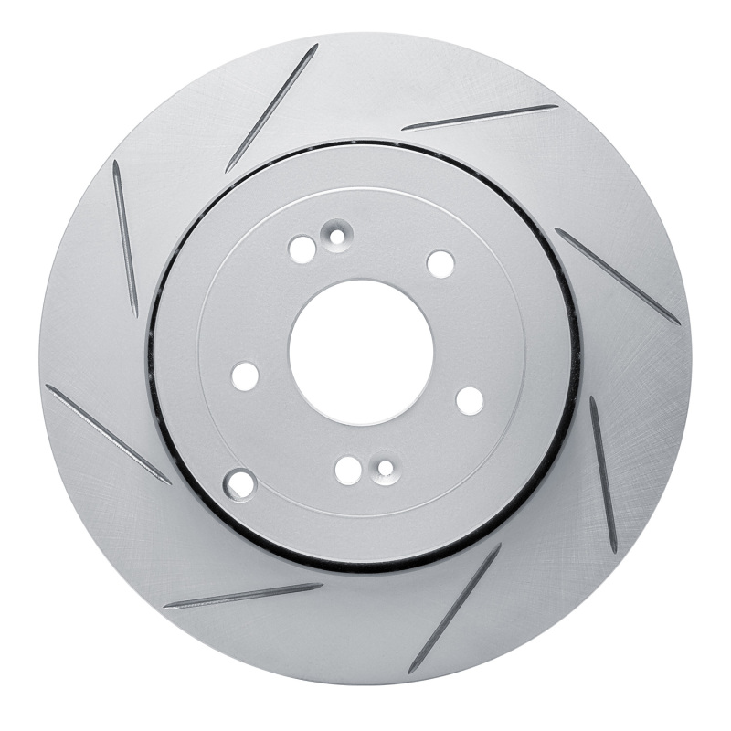 Hyundai Genesis Coupe Brake Rotor (1) - Rear Left - DFC - Slotted Geoperformance - `10-`16