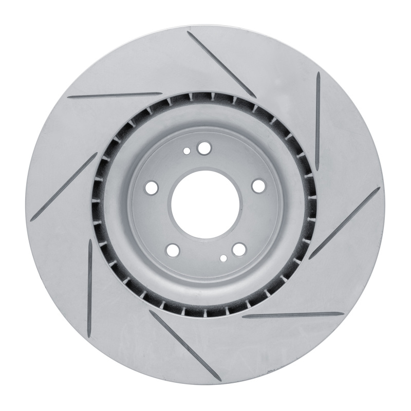 Hyundai Genesis Coupe Brake Rotor (1) - Front Left - DFC - Geoperformance Slotted - `10-`16