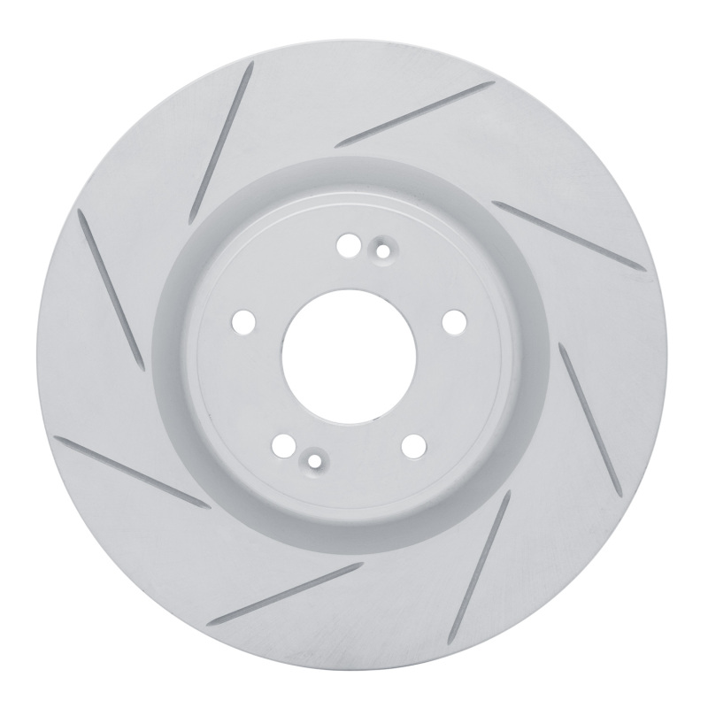 Hyundai Genesis Coupe Brake Rotor (1) - Front Left - DFC - Geoperformance Slotted - `10-`16