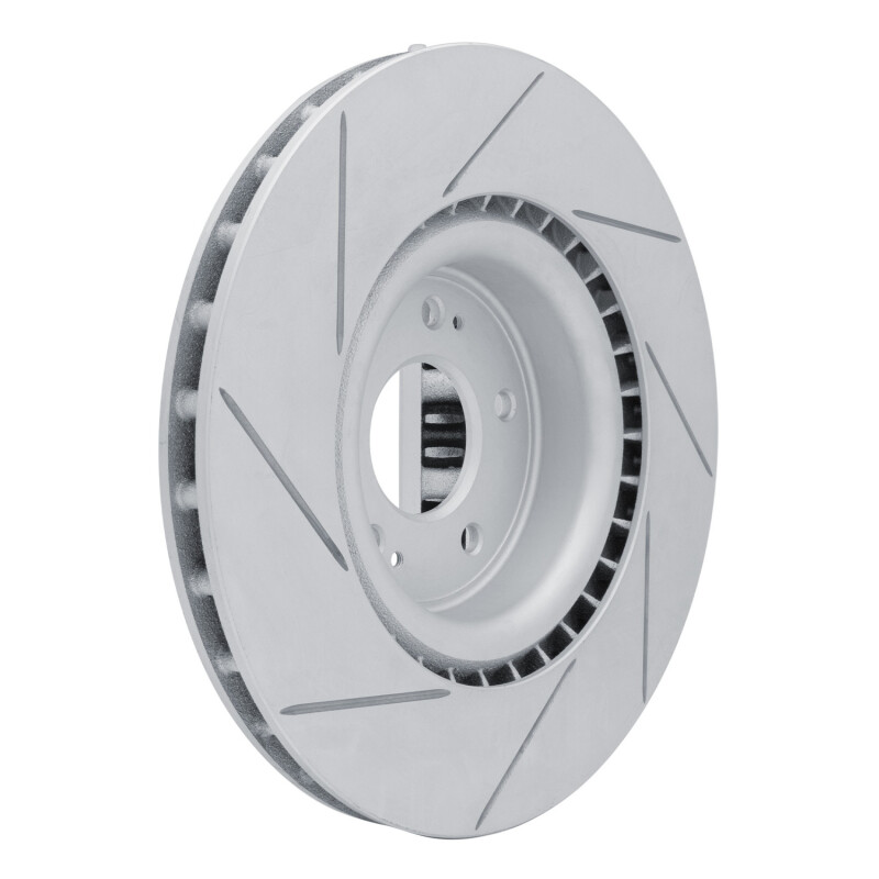 Hyundai Genesis Coupe Brake Rotor (1) - Front Right - DFC - Slotted Geoperformance - `10-`16