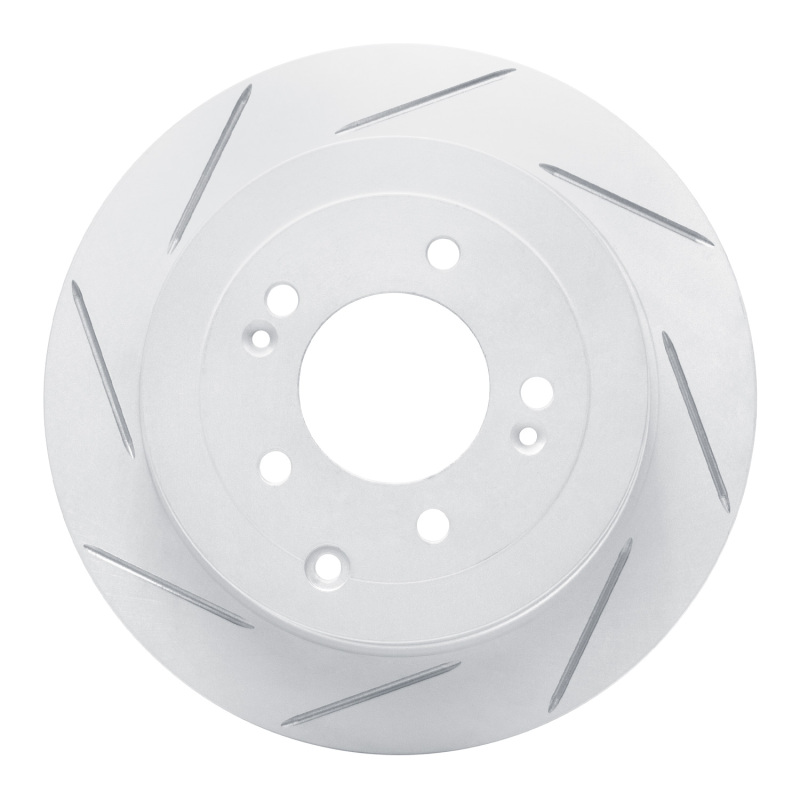 Hyundai Tucson Brake Rotor (1) - Rear Left - DFC - Slotted Geoperformance - `16-`22