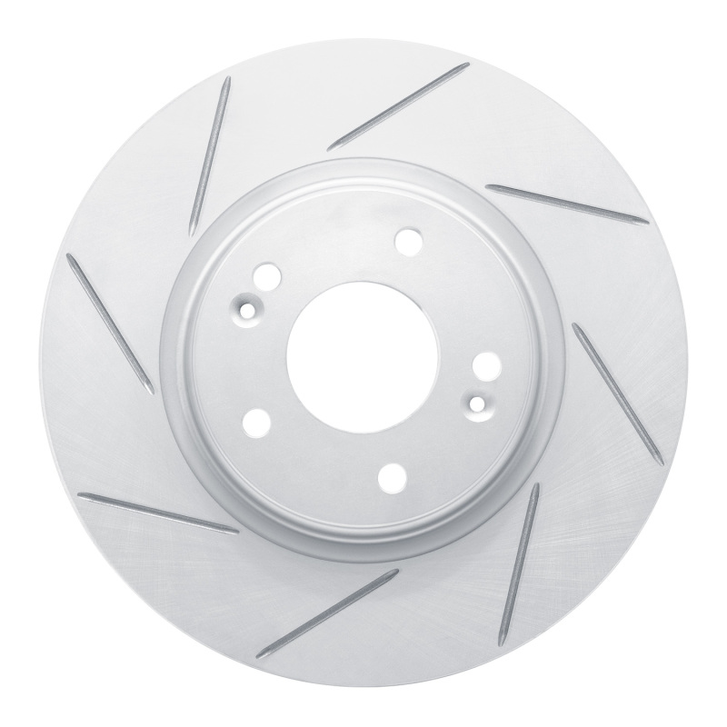 Hyundai Elantra GT Brake Rotor (1) - Front Left - DFC - Slotted Geoperformance - `15-`25
