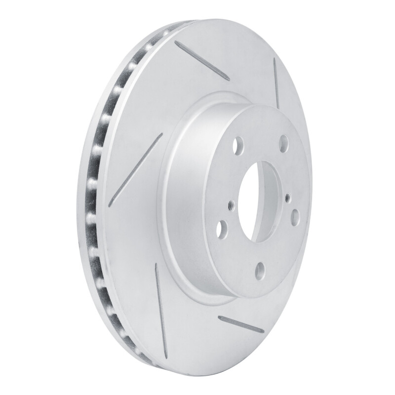 Subaru Legacy Brake Rotor (1) - Front Right - DFC - Slotted Geoperformance - `90-`01