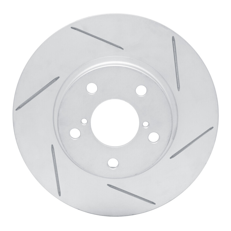 Subaru Legacy Brake Rotor (1) - Front Right - DFC - Slotted Geoperformance - `90-`01