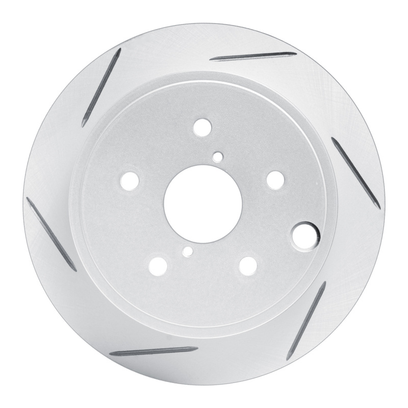 Subaru WRX Brake Rotor (1) - Rear Left - DFC - Geoperformance Slotted - `15-`21