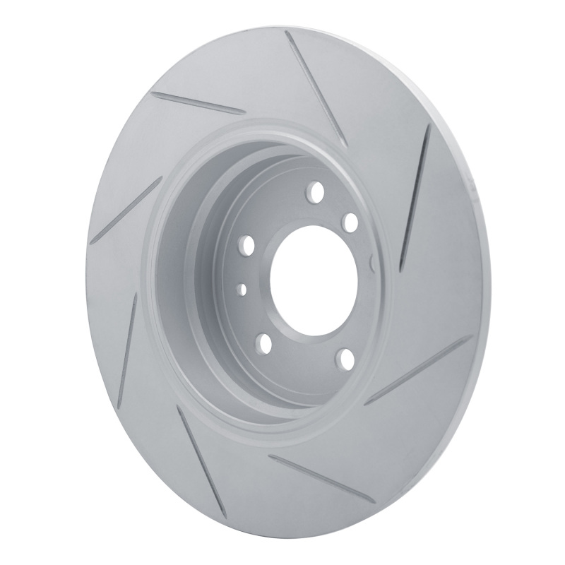 BMW 850CI Brake Rotor (1) - Rear Left - DFC - Slotted Geoperformance - `91-`01