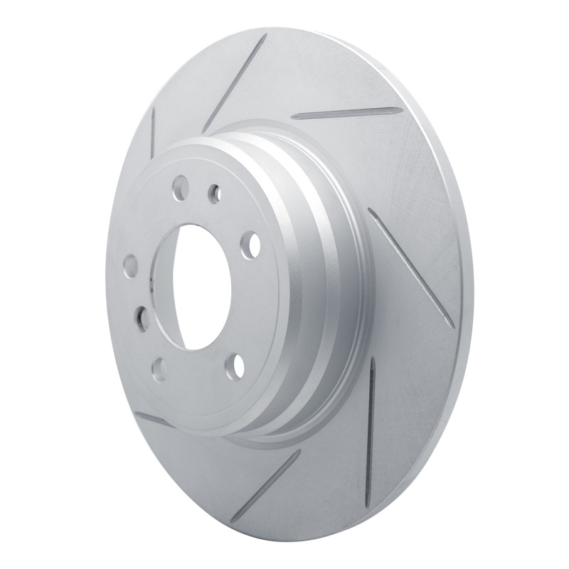 BMW 850CI Brake Rotor (1) - Rear Left - DFC - Slotted Geoperformance - `91-`01