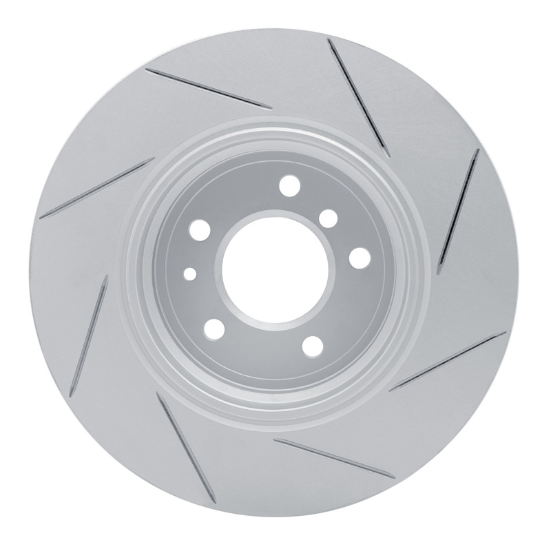 BMW 850CI Brake Rotor (1) - Rear Left - DFC - Slotted Geoperformance - `91-`01