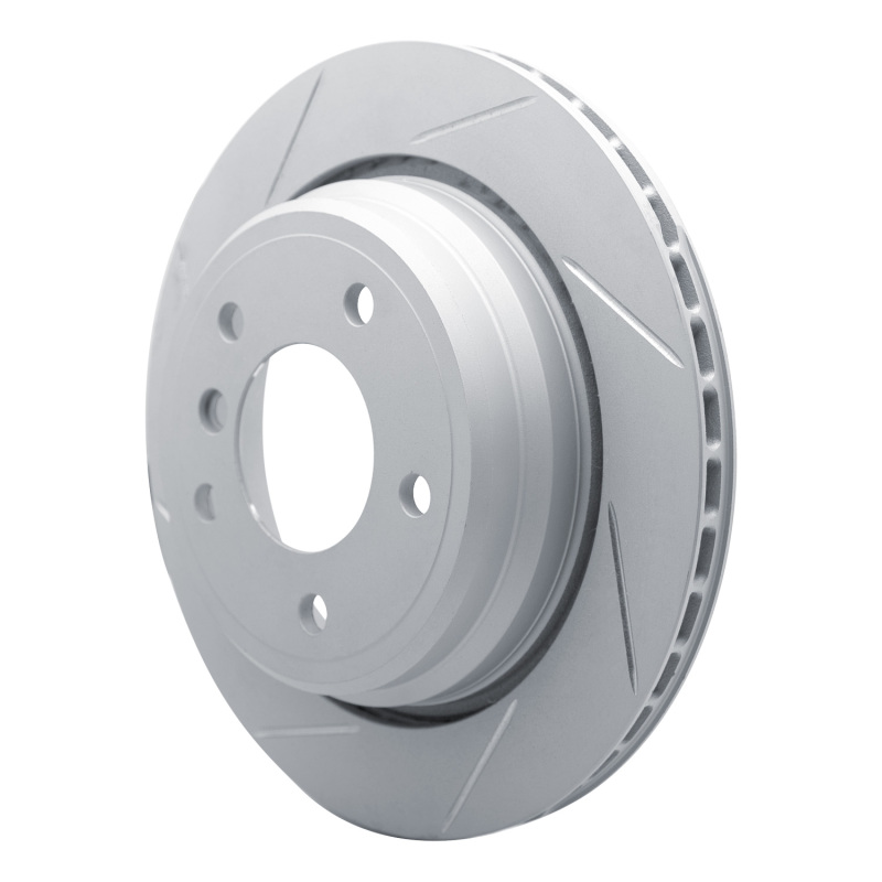 BMW 530i Brake Rotor (1) - Rear Left - DFC - Slotted Geoperformance - `96-`03