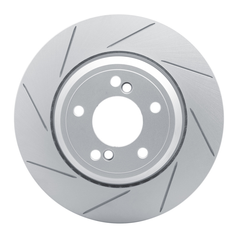 BMW M5 Brake Rotor (1) - Rear Left - DFC - Slotted Geoperformance - `00-`06