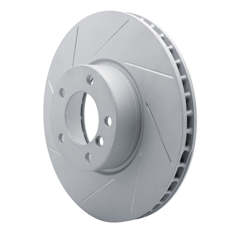 BMW 530i Brake Rotor (1) - Front Left - DFC - Slotted Geoperformance - `00-`03