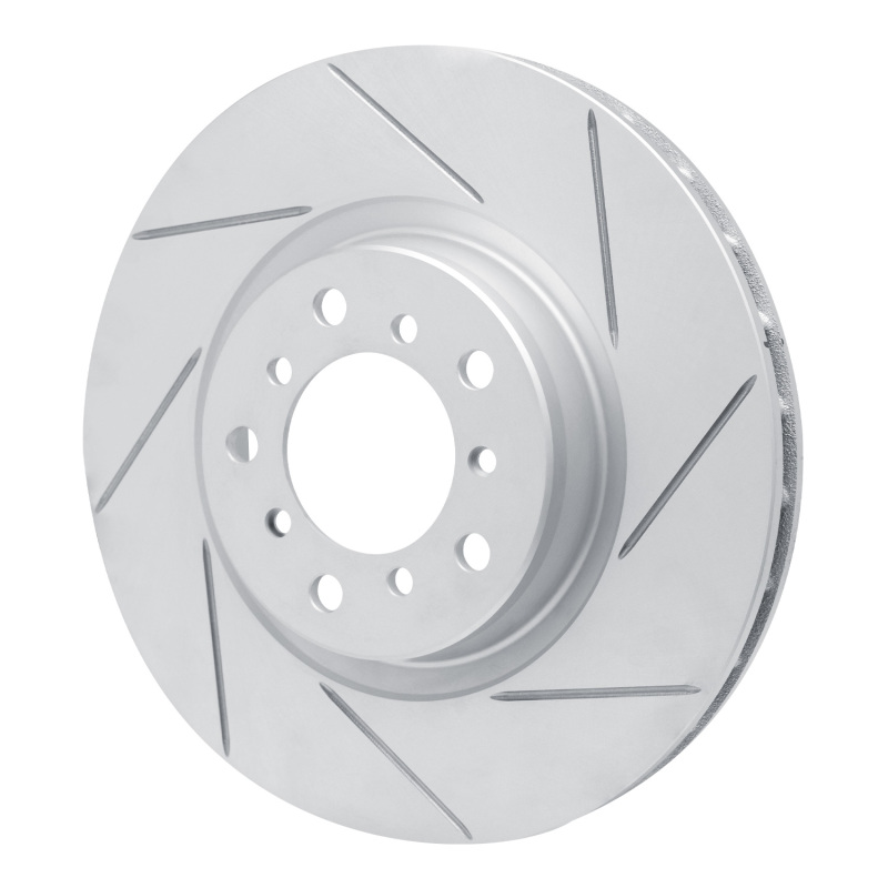 BMW M3 Brake Rotor (1) - Left Front - DFC - Geoperformance Slotted - `01-`06