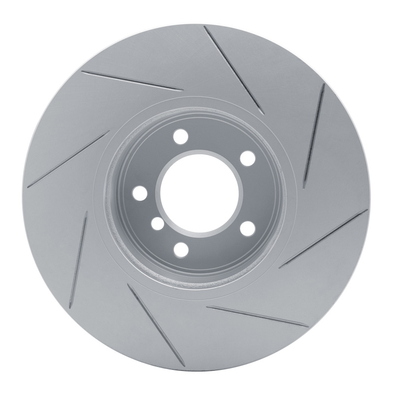 BMW 530xi Brake Rotor (1) - Front Left - DFC - Slotted Geoperformance - `04-`10