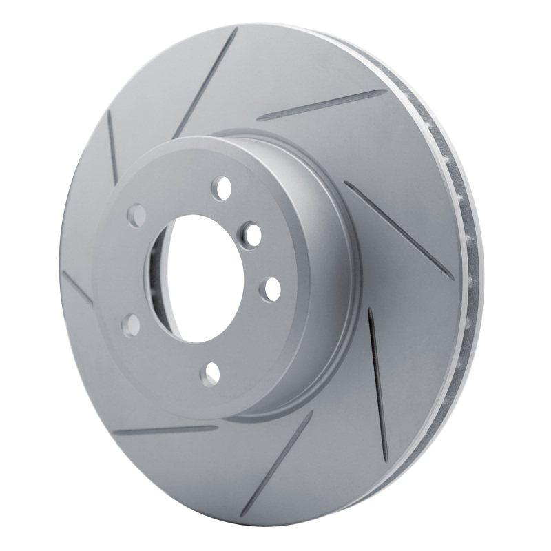 BMW 530xi Brake Rotor (1) - Front Left - DFC - Slotted Geoperformance - `04-`10