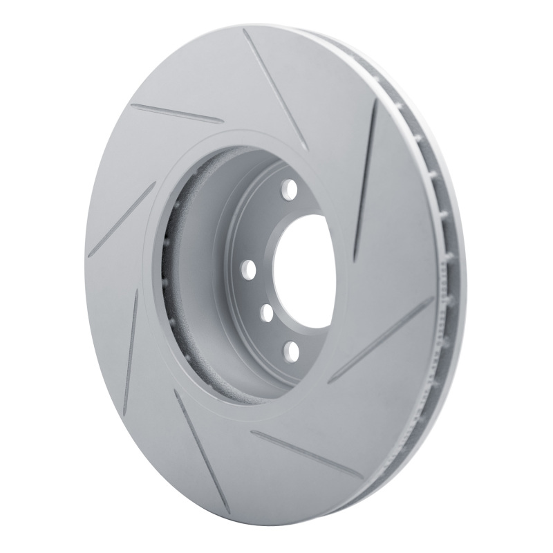 BMW 530xi Brake Rotor (1) - Front Left - DFC - Slotted Geoperformance - `04-`10