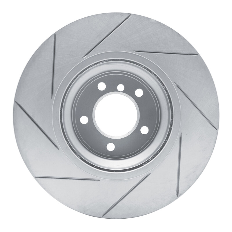 BMW 335d Brake Rotor (1) - Front Right - DFC - Slotted Geoperformance - `07-`15