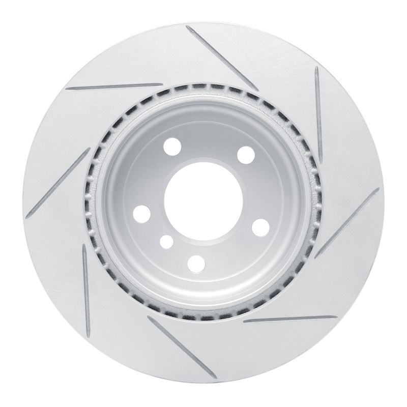 BMW 528i Brake Rotor (1) - Rear Left - DFC - Slotted Geoperformance - `11-`16
