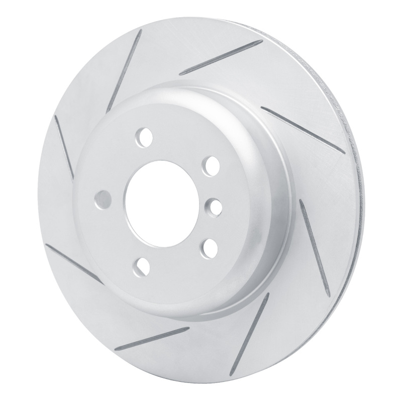 BMW 528i Brake Rotor (1) - Rear Left - DFC - Slotted Geoperformance - `11-`16