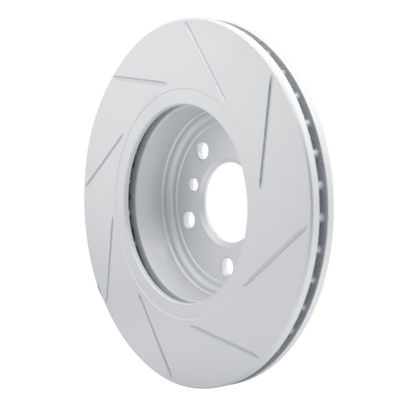 BMW X3 Brake Rotor (1) - Front Left - DFC - Slotted Geoperformance - `04-`10