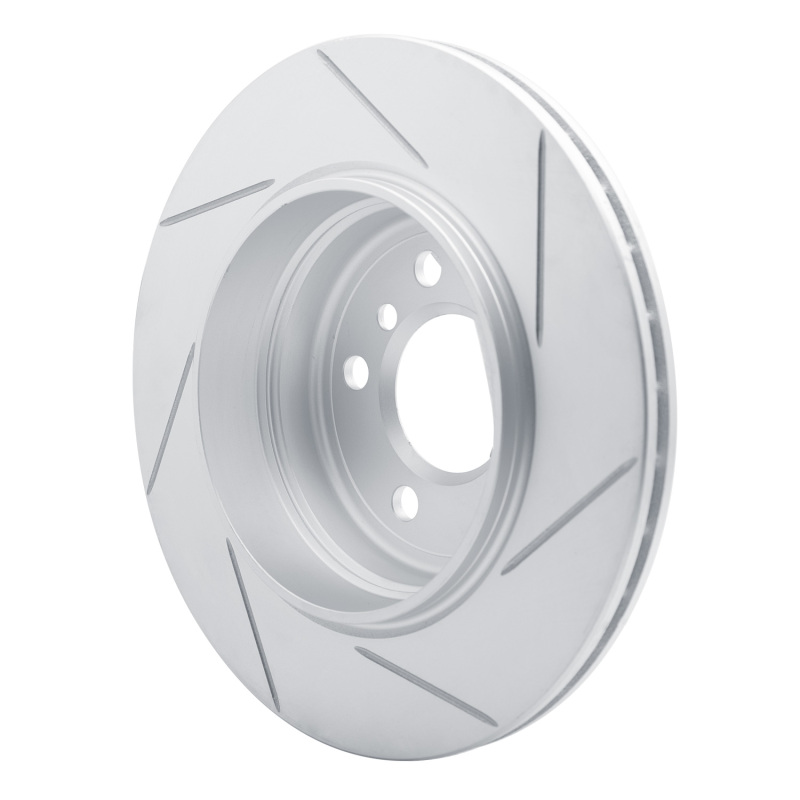 BMW X3 Brake Rotor (1) - Rear Left - DFC - Slotted Geoperformance - `04-`10